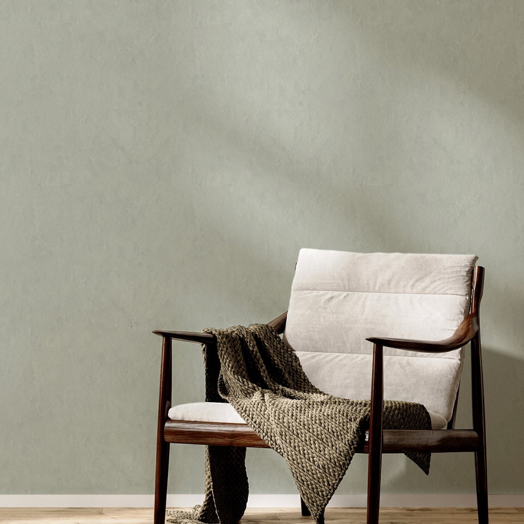 Wallpaper Limewash Luxury Green Boho Wall Decor Coastal Vintage Lime