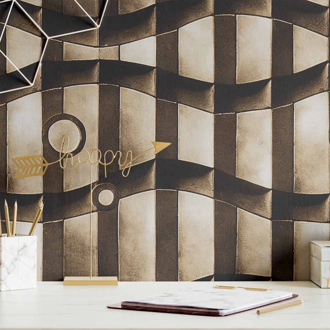 Maximalist Peel and Stick Wallpaper Removable Retro Renters - Etsy