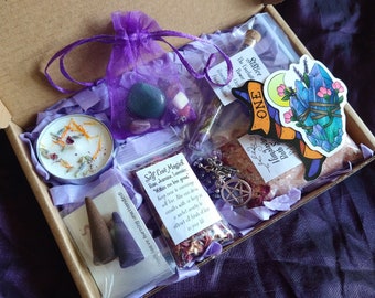 Witches Mystery Box, Witch, Starter Witchcraft Kit, Beginner Baby Witch, Gothic, Birthday, Gift, Curiosity, Crystal, Altar Witchy Whimsigoth