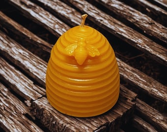 100% Natural Hawaiian Beeswax Skep Candle