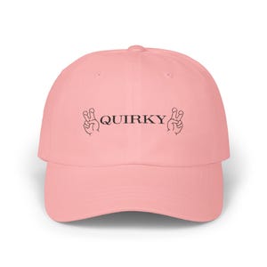 Quirky Air Quotes Classic Cap, Casual Hat, Trendy Accessory, Summer Headwear, Funny Cap image 7
