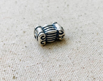 Scroll Sterling Silver Bead Spacer .925