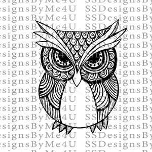 SVG, Owl svg, Owl Lover svg, Wildlife svg, Owl Art svg, pdf, png, jpg, Cricut Silhouette, Digital Download