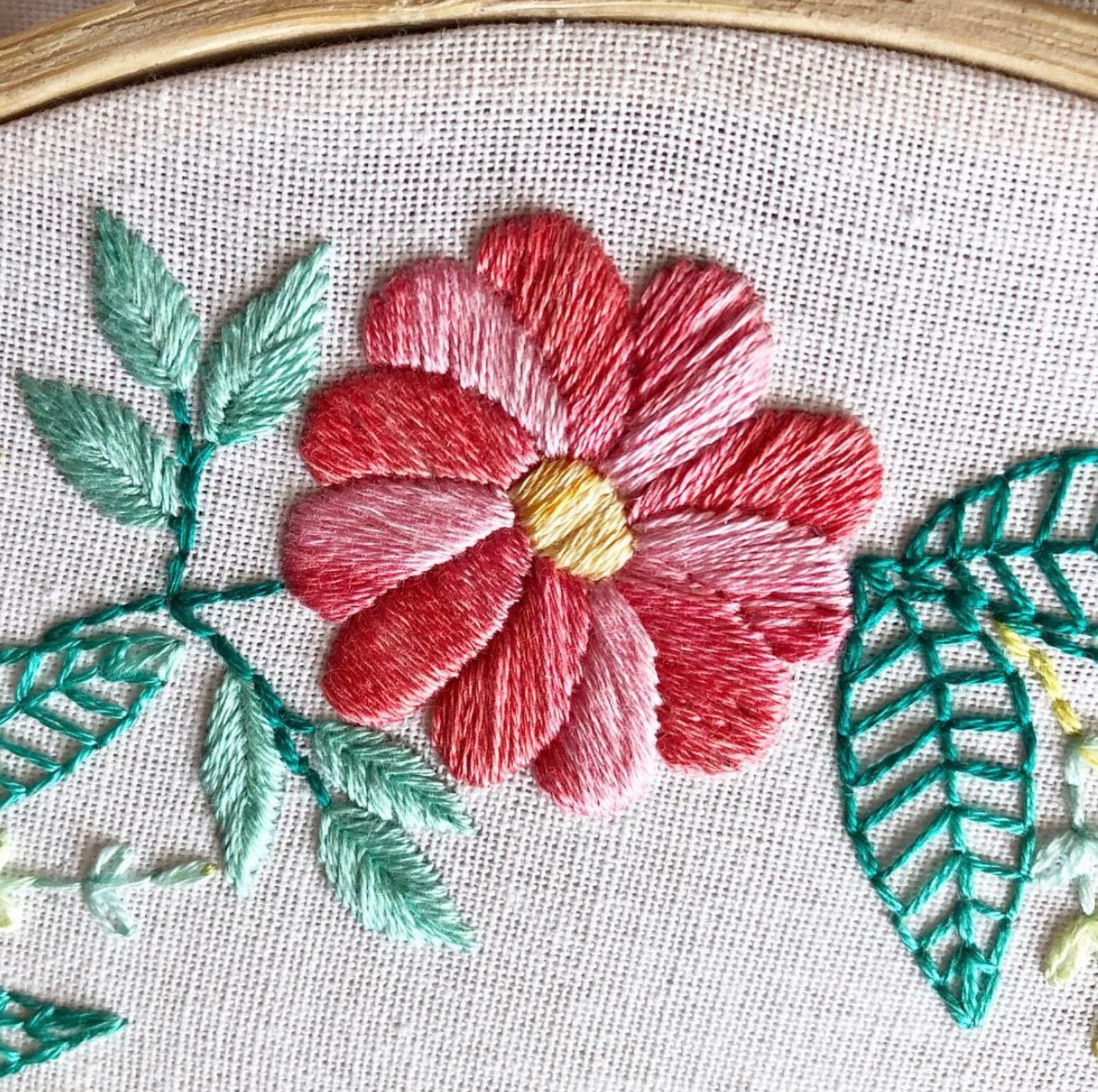 Love Flower Wreath Hand Embroidery Pattern | Digital Download PDF ...