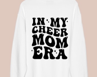 Cheer Mom Era Sweatshirt, Loud Mouth Cheer mama, Cheerleader, Cheerleading gifts, Cheer mom