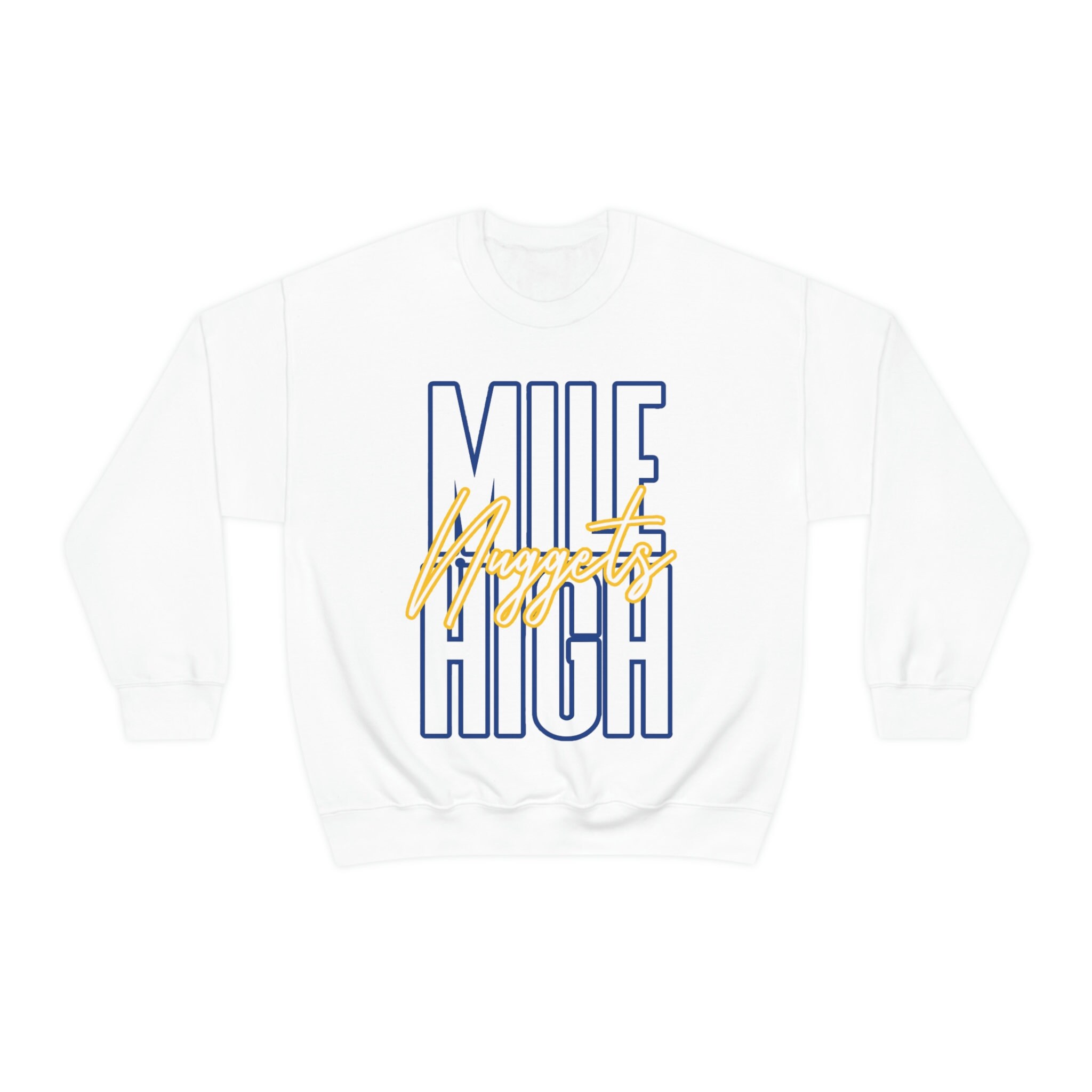 Denver Nuggets Mile High City Crewneck T-Shirt, hoodie, longsleeve,  sweatshirt, v-neck tee