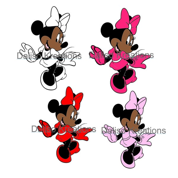 African American Minnie Mouse Etsy Australia