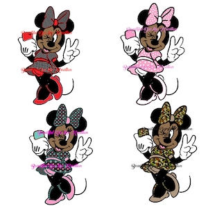 Beautiful African American Minnie Mouse