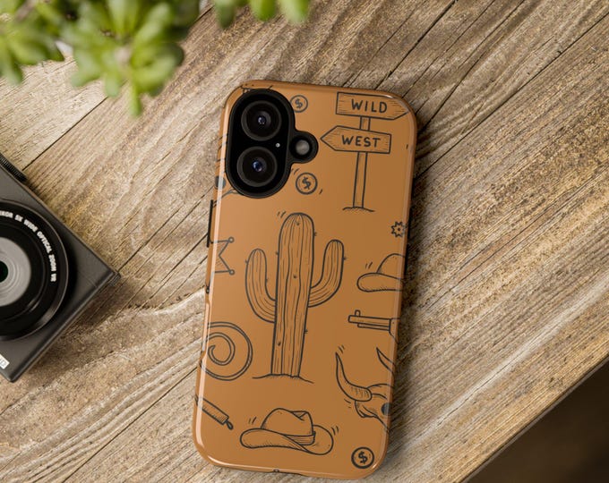 A Cactus Tough Phone Cases available in iphone16/iphone15/ iphone 14