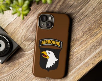 Airborne Phone Case - Rugged, Durable, Protective, Military Style, Tough Phone Cover, Heavy Duty Case, Impact Resistant, Shockproof