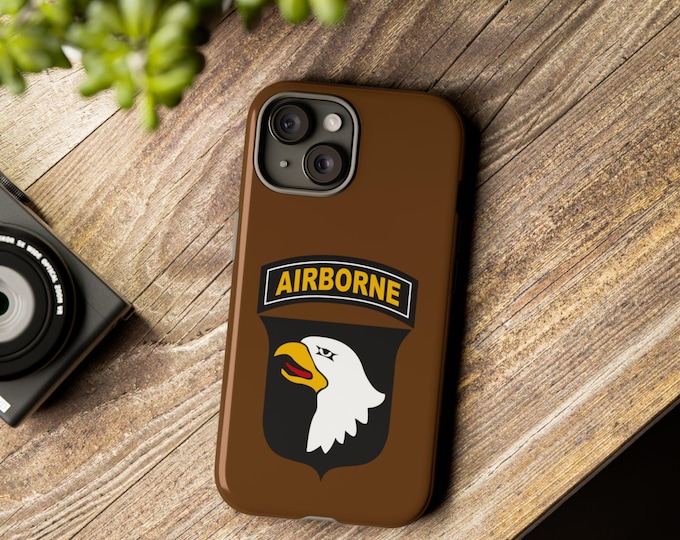 Airborne Phone Case - Rugged, Durable, Protective, Military Style, Tough Phone Cover, Heavy Duty Case, Impact Resistant, Shockproof