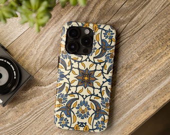 A Tough Phone iphone 16/ iphone15/ iphone14/iphone13/ Samsung galaxy/Google pixel/tapestry design/boho design