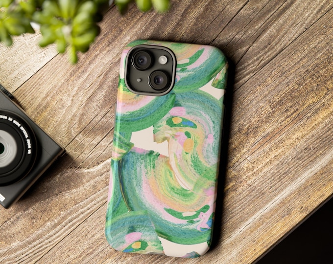 Modern Art Tough Phone Case: iPhone, Samsung, Pixel