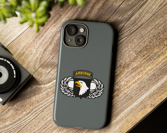 101st airborne with wings Tough phone Case iphone samsung google pixel