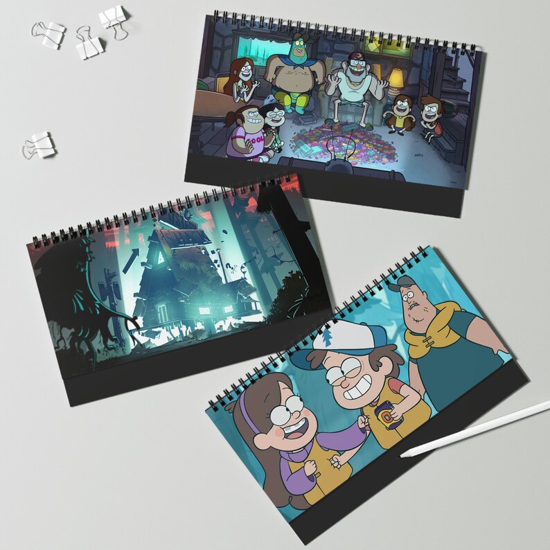 Gravity Falls Update 2024 Calendar - Barbey Carlita