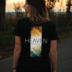 Day 2 - Heaven - Christian T-shirt - Genesis - Firmament - Creation is Awesome - God - Jesus - Waters - PAC t-shirt - for men - for women