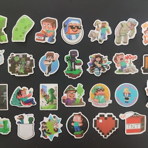 Minecraft Stickers and Decals! - Etsy