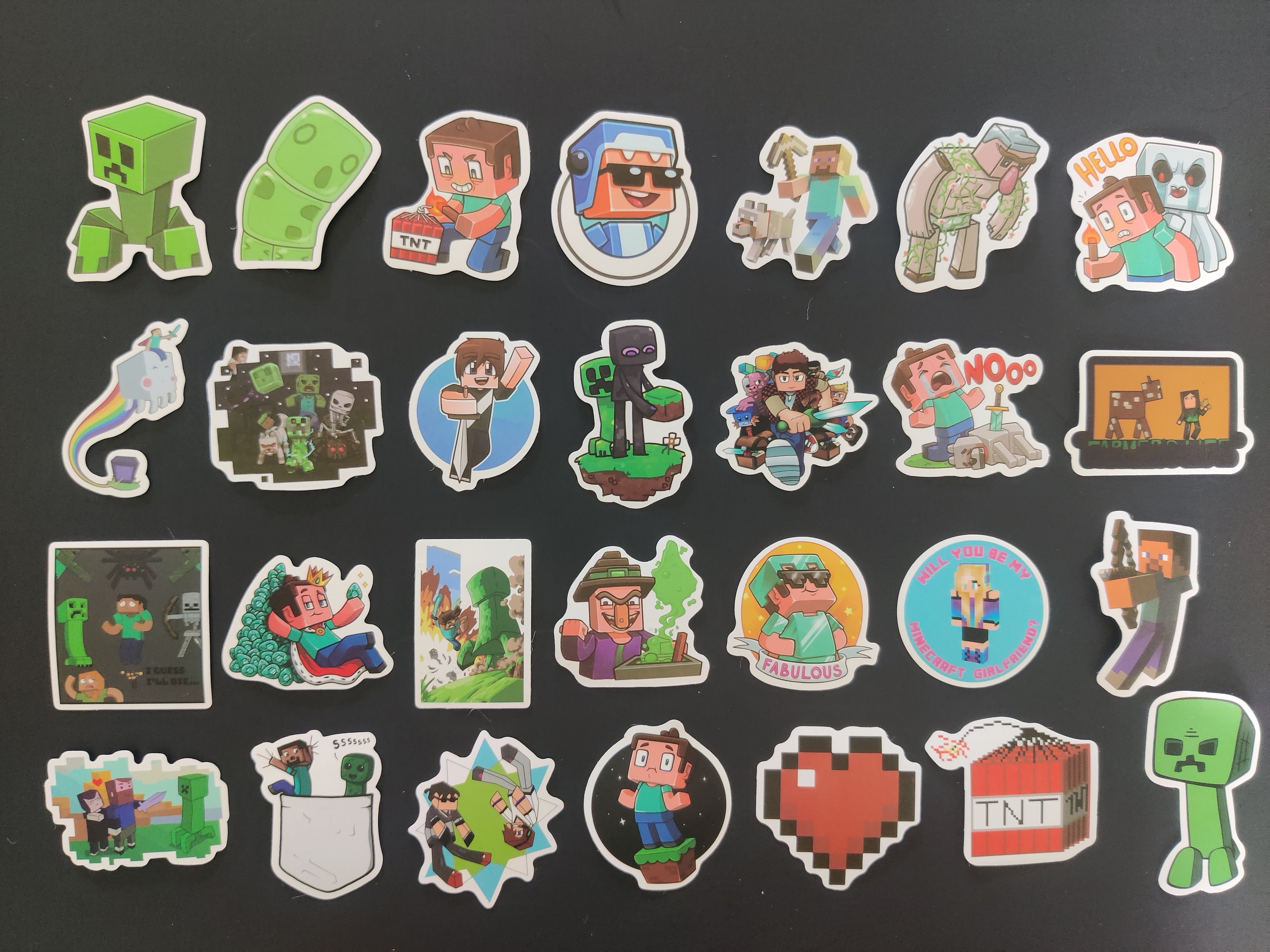 Minecraft Stickers and Decals! - Etsy