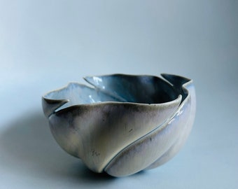 Vintage 1980 Fine Art Pottery Ceramic Bowl. Signed MS '80 - Etsy