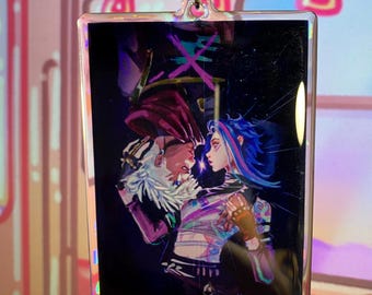 Arcane Jinx x Ekko Keychain