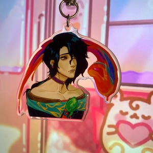 League of Legends Hwei Keychain