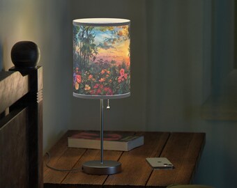 Wildflower Radiance Lamp on a Stand
