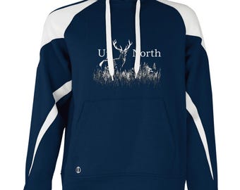 Up North Deer Fleece Hoodie