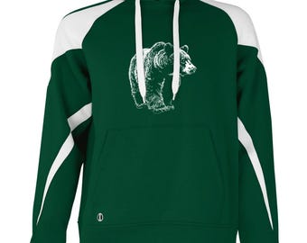 Northern Black Bear Fleece Hoodie