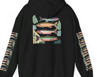 Sudadera con capucha para nadar, ropa de fin de semana para pescar en el lago, sudadera deportiva para navegar, ropa para climas fríos