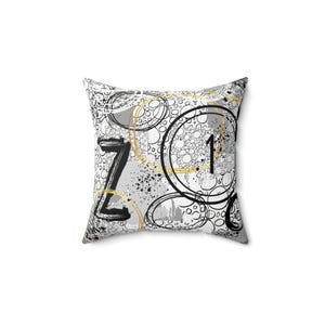 Spun Polyester Square Pillow