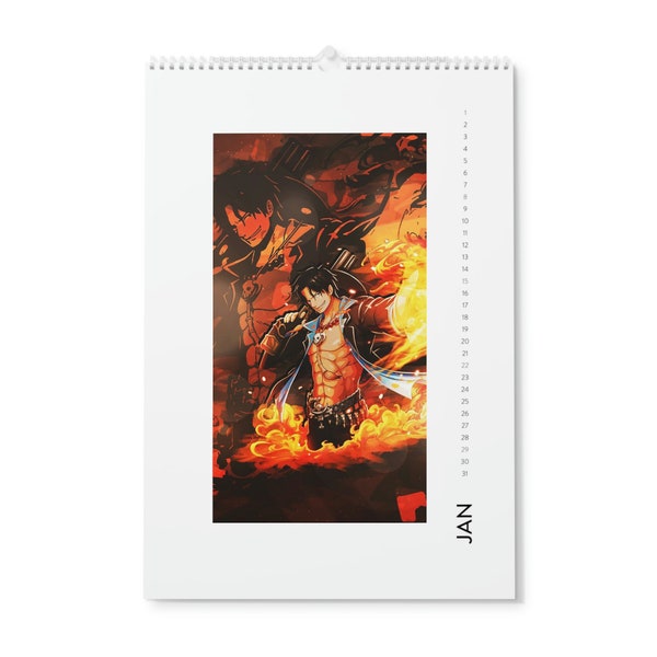 One Piece Calendar 2023 Etsy Ireland