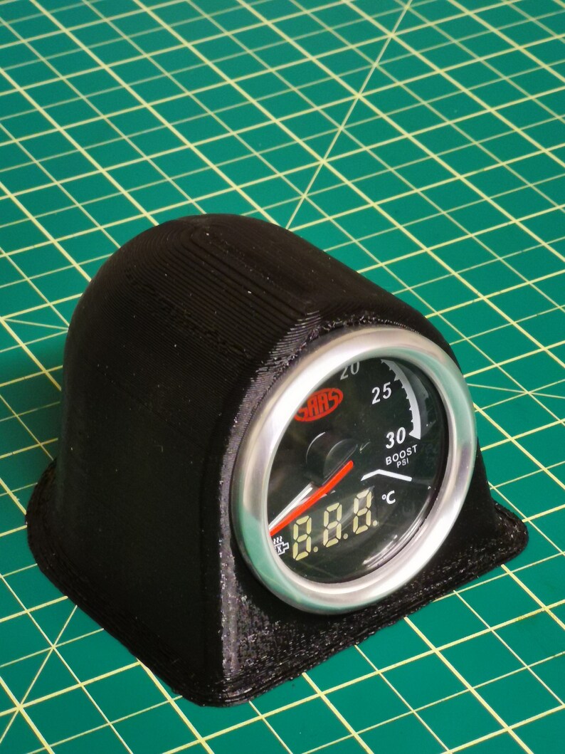 52mm Gauge Pod Dash Mount STL File Etsy Australia