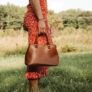 Shiny Patent Leather Vegan Handbags Women Barrel Purses Top Handle Bags  Satchel Shoulder Bag for Woman