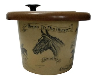 Here's To The Horse Paul Brown ijsemmer 1951 Vintage verkocht door Brooks Brothers zeldzaam