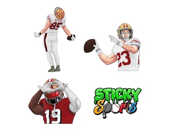 The Bay "Offensive Stars" Sticker Pack