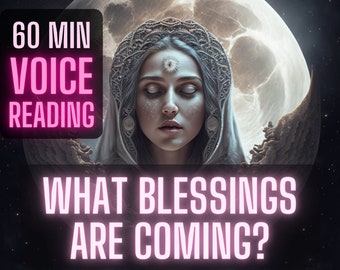 Blessings Reading, 1 Hour Psychic Reading, 3 Question Tarot Reading, Psychic Reading, Accurate Predictions, Psychic Career Reading