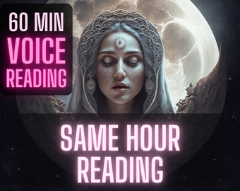 Same Hour Psychic Reading, Urgent Question, 60 Minute Voice Reading
