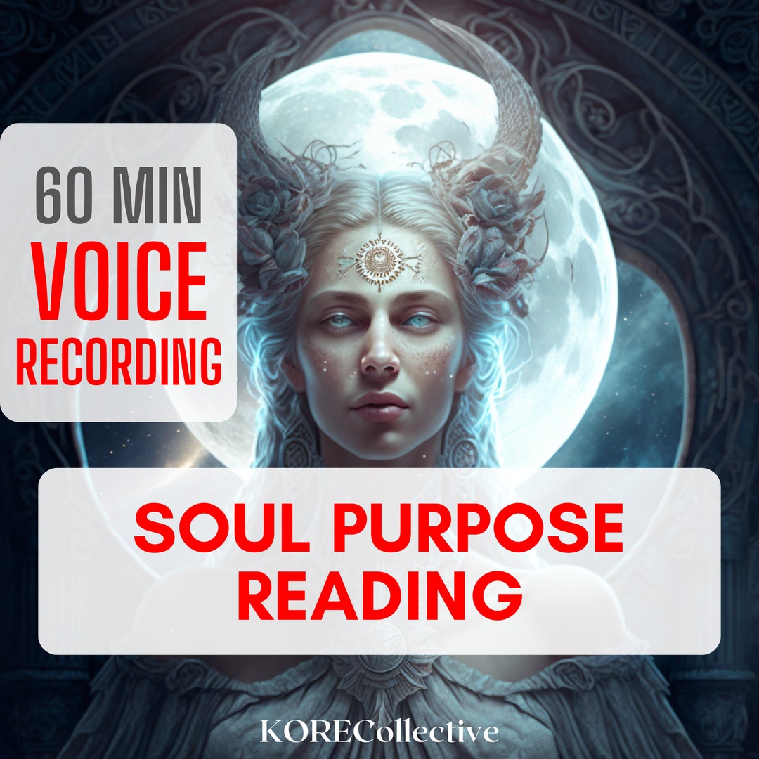 60 Minute Soul Purpose Reading, Future Soulmate, Audio Reading - Etsy