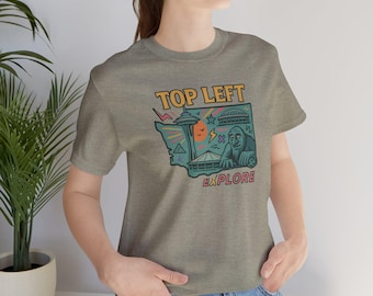 Washington State Outline Seattle Vintage Retro 90s T-shirt