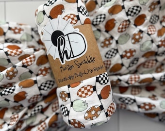 Christmas bamboo Cotton Swaddle Blankets| Baby holiday Swaddle | Muslin Baby Blanket| Baby Shower Gift | Receiving Blanket