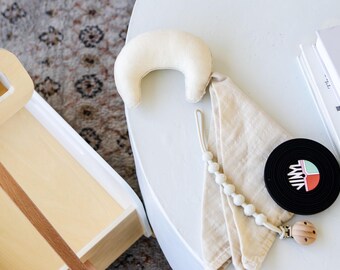 Vinyl Record Silicone Baby Teether: BPA-Free, Music Lover Gift