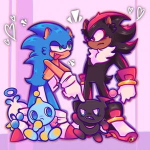 Sonic X Shadow Kiss 