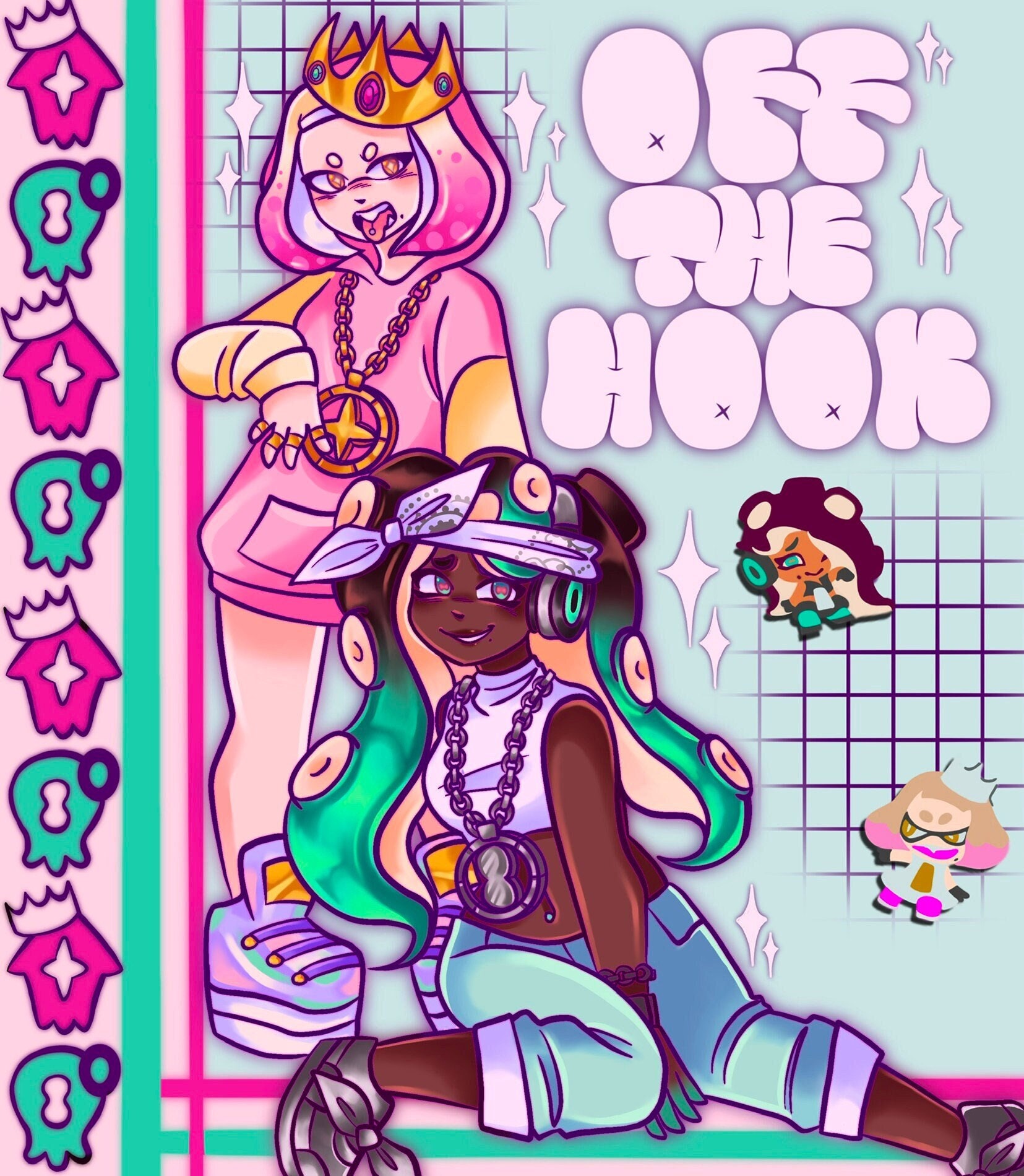 Off the Hook Poster Etsy