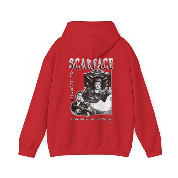 Scarface quote - Unisex Heavy Blend™ Hooded Sweatshirt, Hoodie, Art Print, Tshirt, Print on shirt, Tee, tshirt, t-shirt, tee, gift