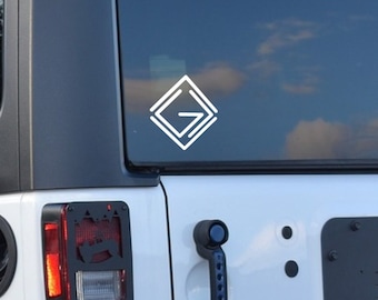 Dios es más grande que los altibajos - Calcomanía de vinilo compacta - Calcomanía de tamaño personalizado - Calcomanía compacta para automóvil - Invertida opcional
