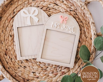 Portanotas adhesivas cortado a láser SVG – Regalo para profesores (Descarga digital)