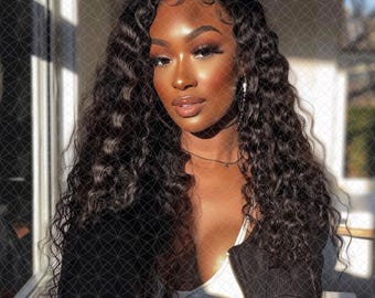 Black Woman Hair Model Stock Photo, Beauty Business Image (Digital Download)