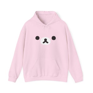 Cute Bear Face Unisex Hoodie image 2