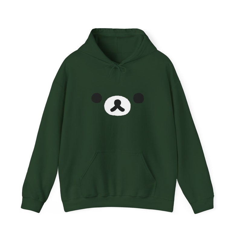 Cute Bear Face Unisex Hoodie image 9