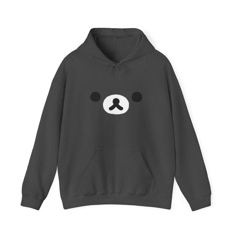 Cute Bear Face Unisex Hoodie image 4